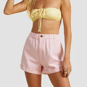 Billabong X Salty Blonde Sun Bleached Shorts Primrose - Womens