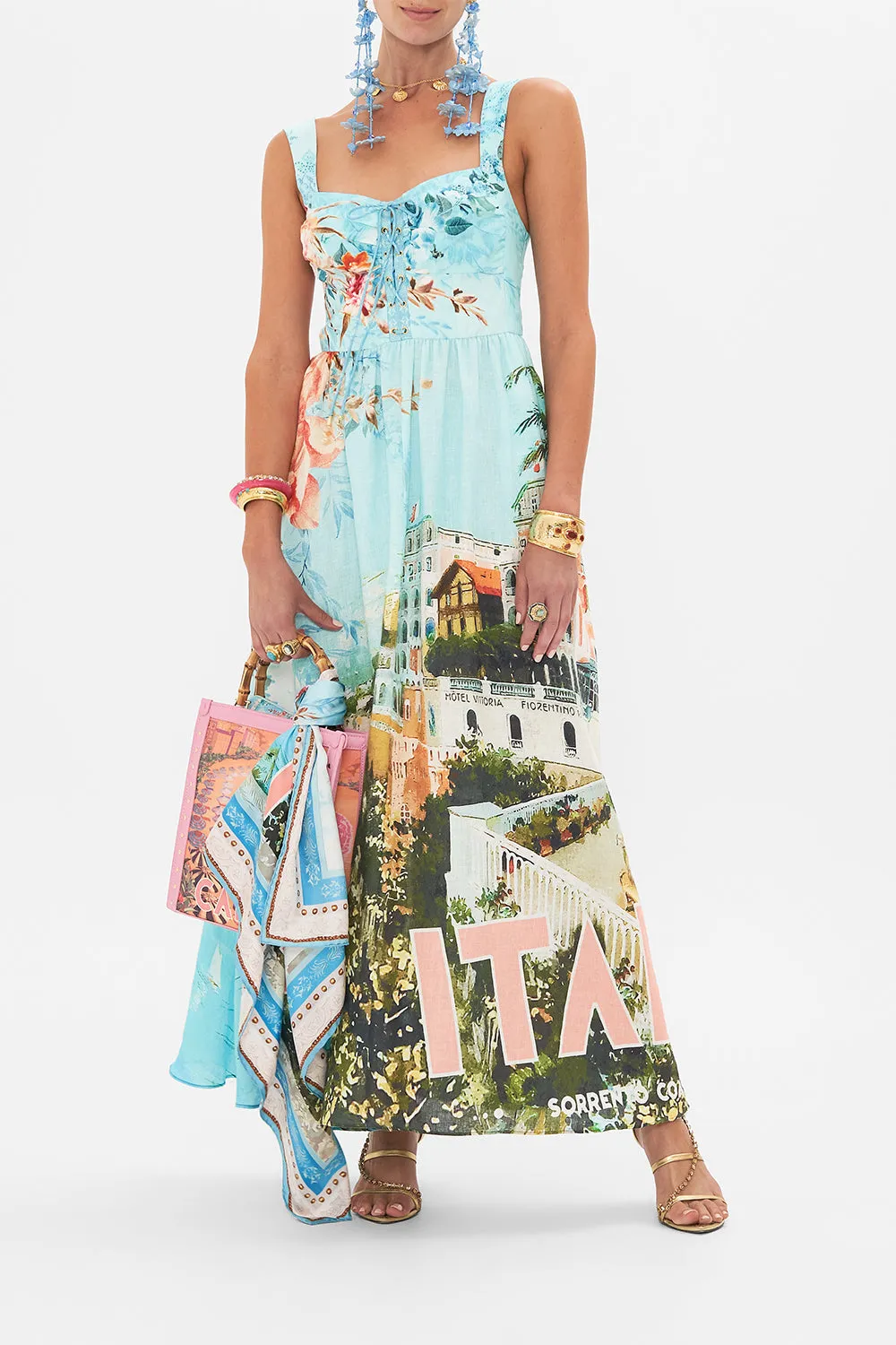 EYELET BUSTIER DRESS FROM SORRENTO WITH LOVE