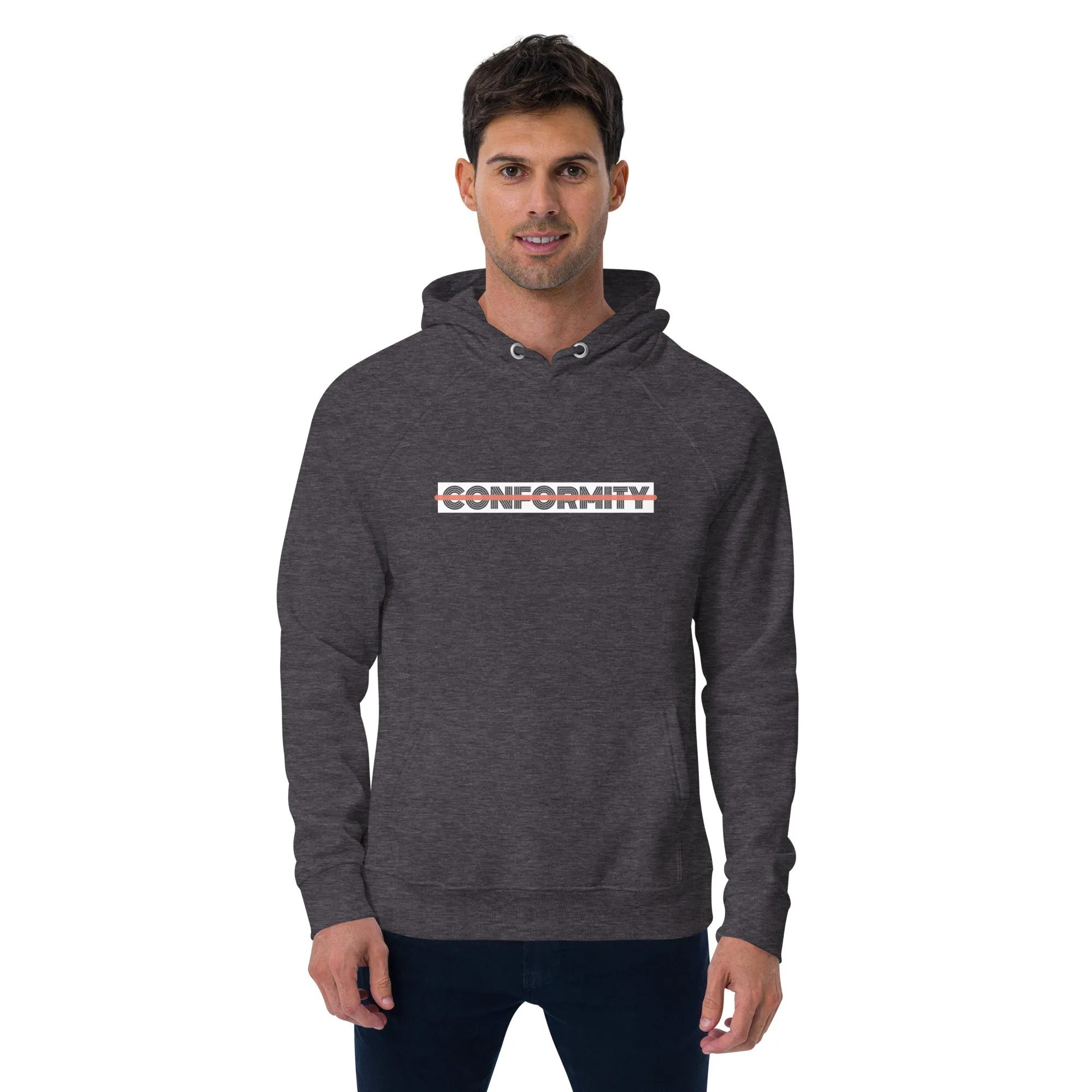 Screaming Nonconformity Unisex eco raglan hoodie