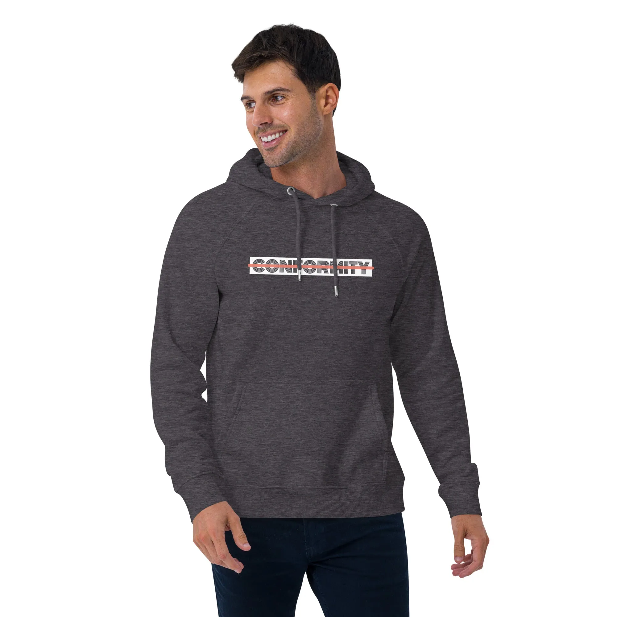 Screaming Nonconformity Unisex eco raglan hoodie